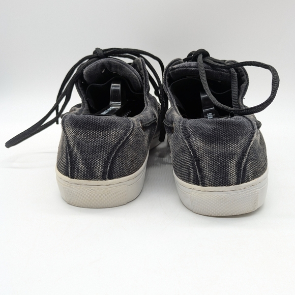 Bed Stu charcoal grey black lace up shoe 10 - Picture 4 of 9